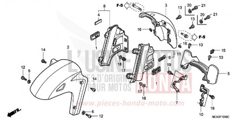 AILE AVANT GL1800A5 de 2005